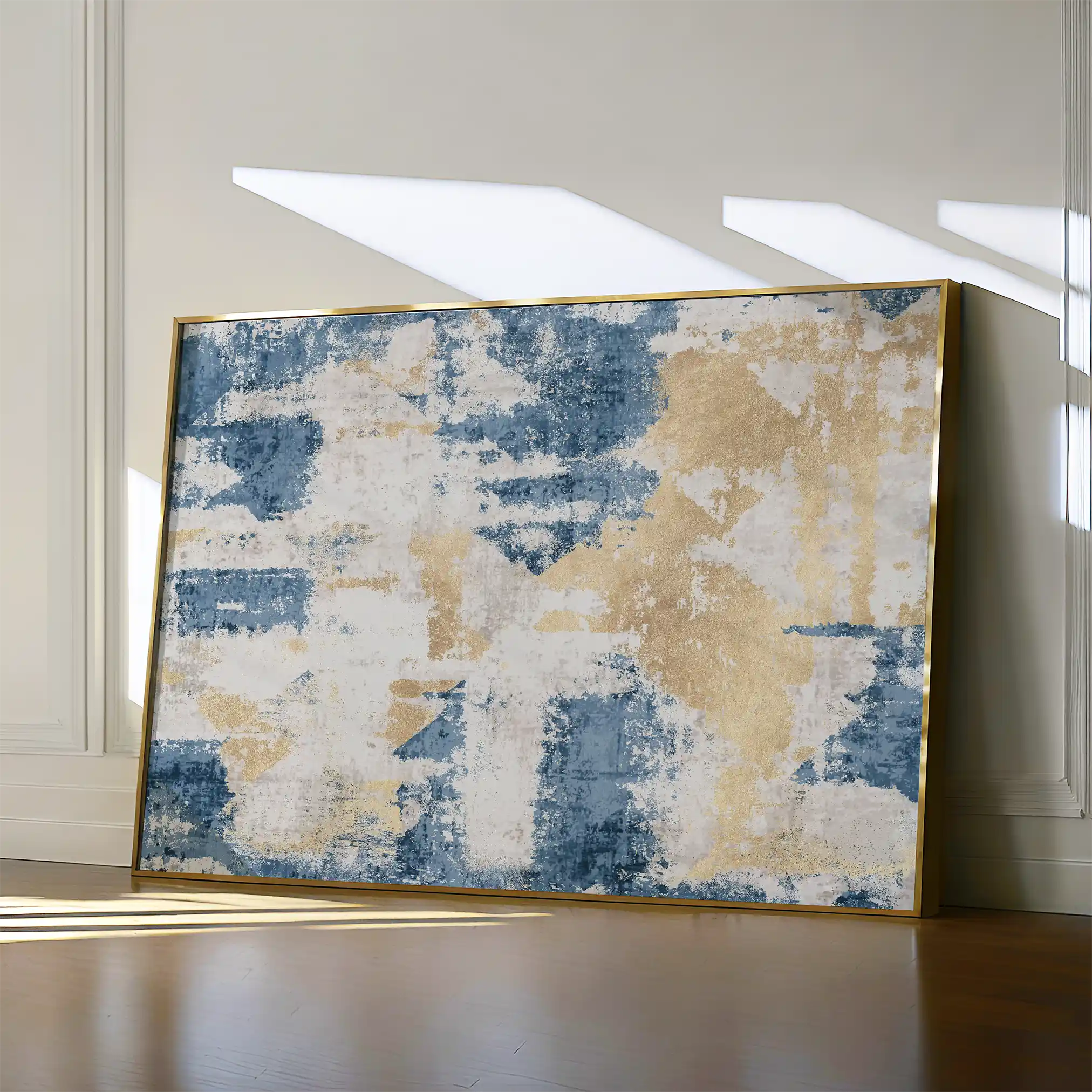 Abstract Canvas Wall Art WAD033-A 90 x 60 cm / Stretched on hidden frame