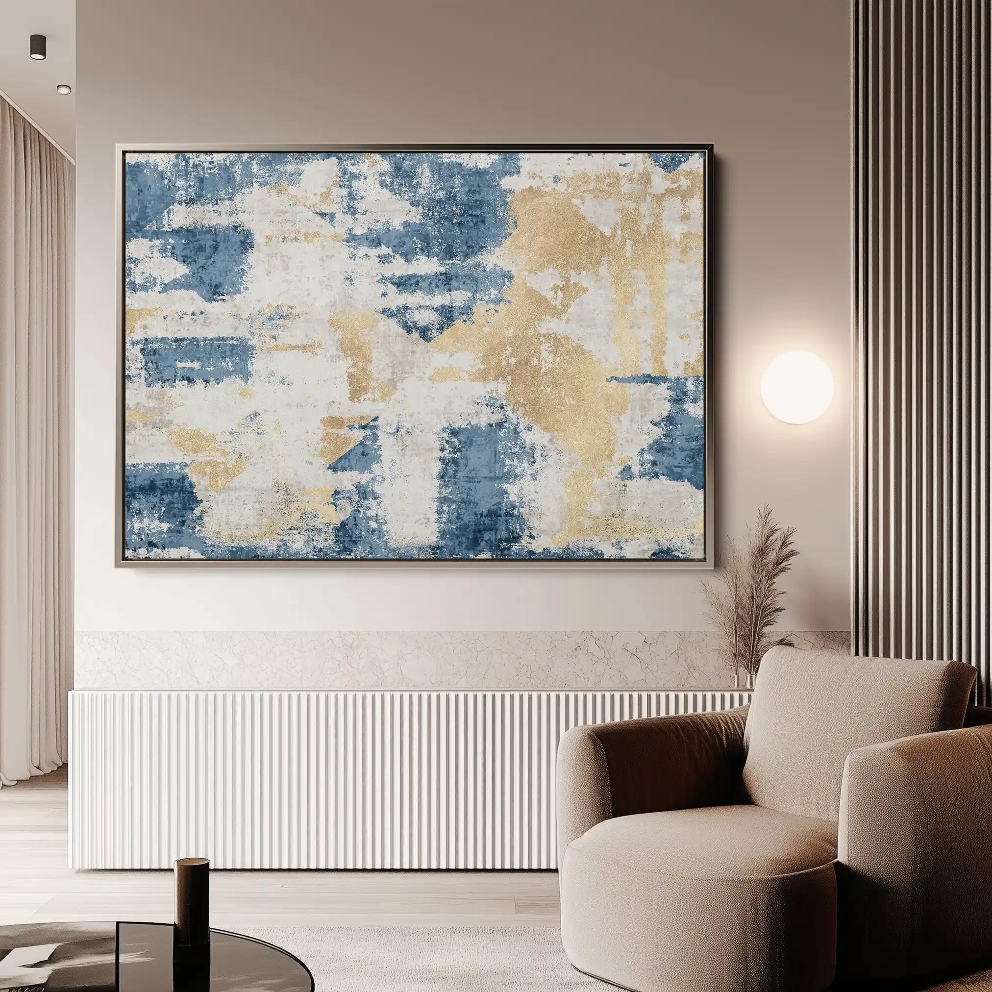 Abstract 033 Canvas Art 60 x 40 cm / Stretched on hidden frame