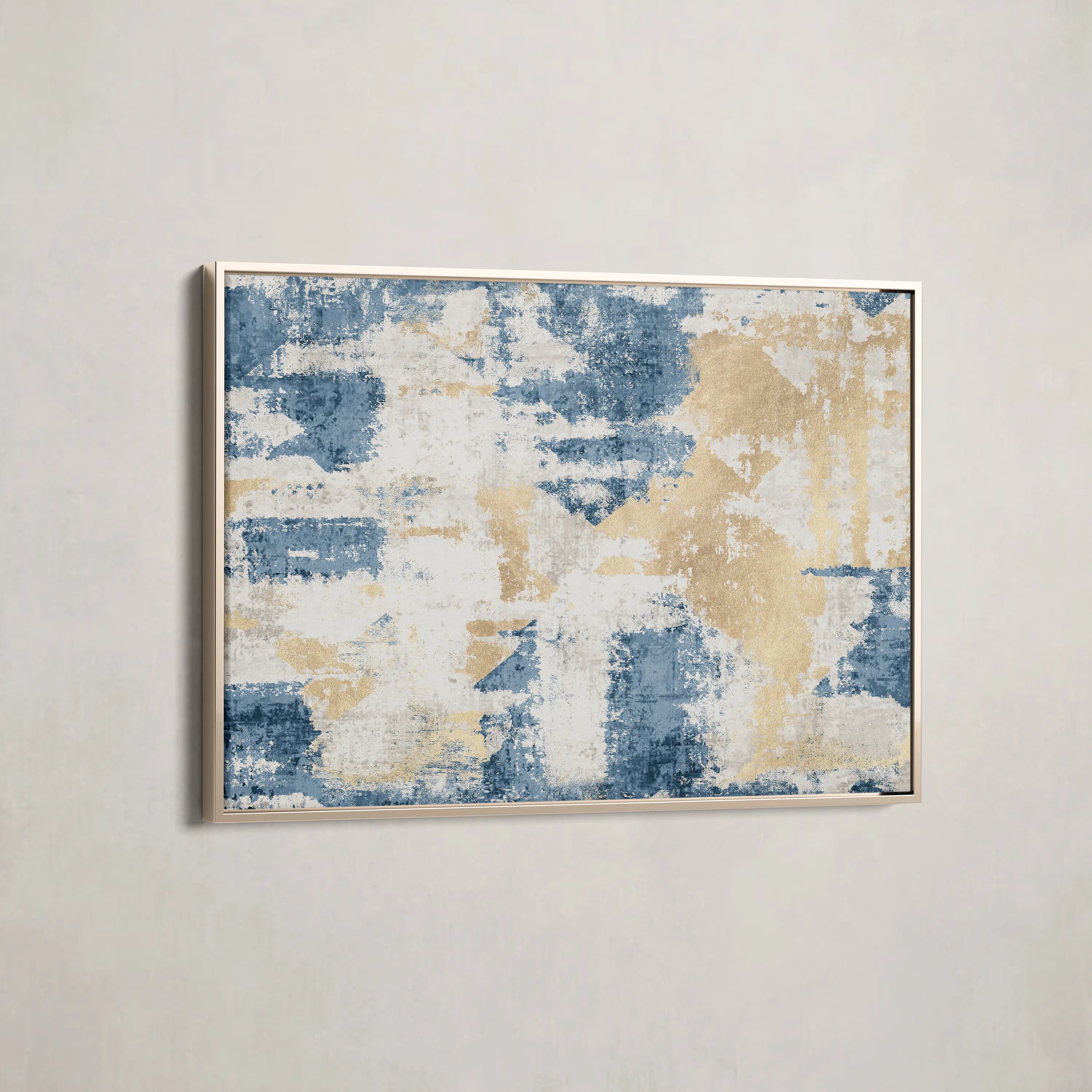 Abstract Canvas Wall Art WAD033-A 90 x 60 cm / Stretched on hidden frame