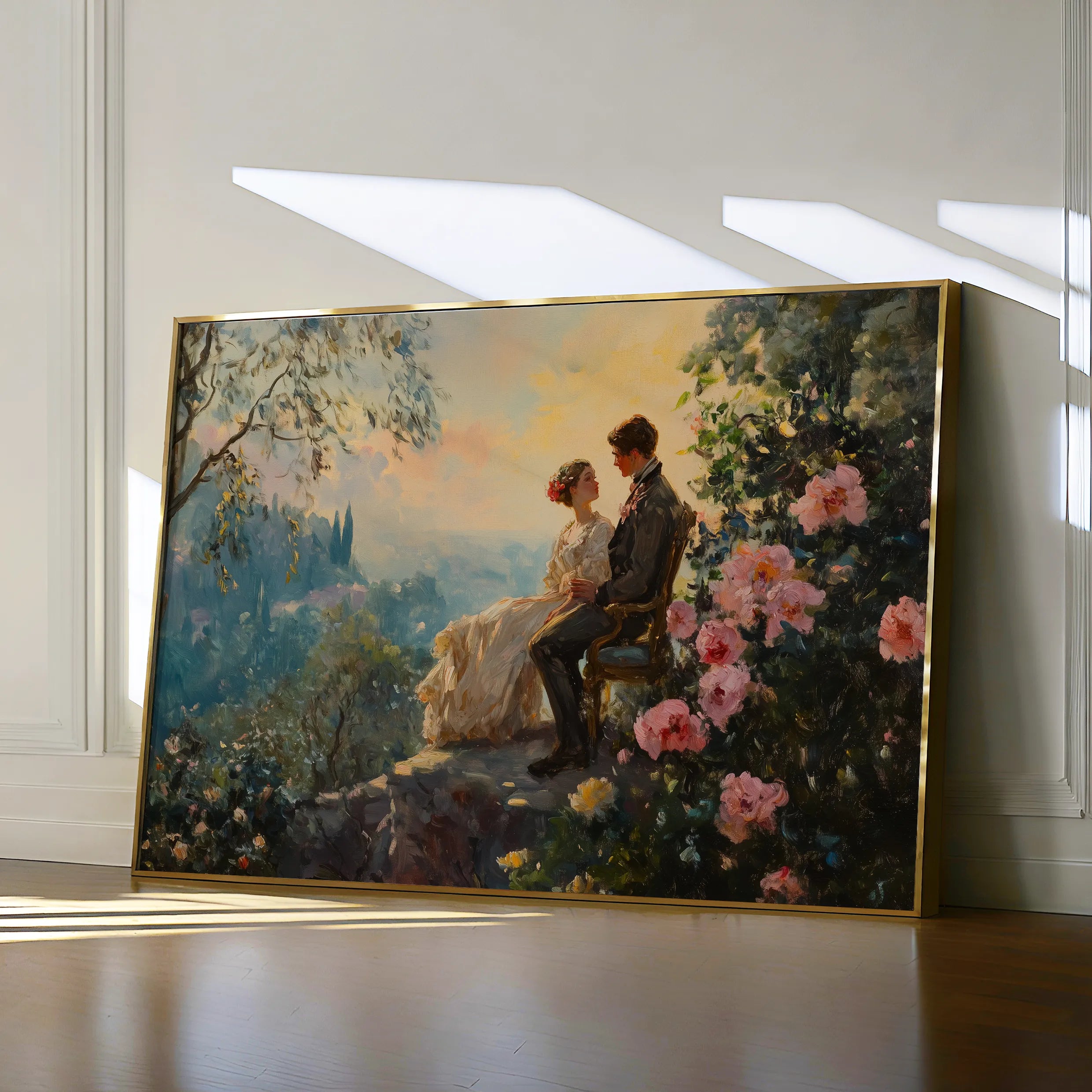 Classic Canvas Wall Art WAD033-CL 90 x 60 cm / Stretched on hidden frame
