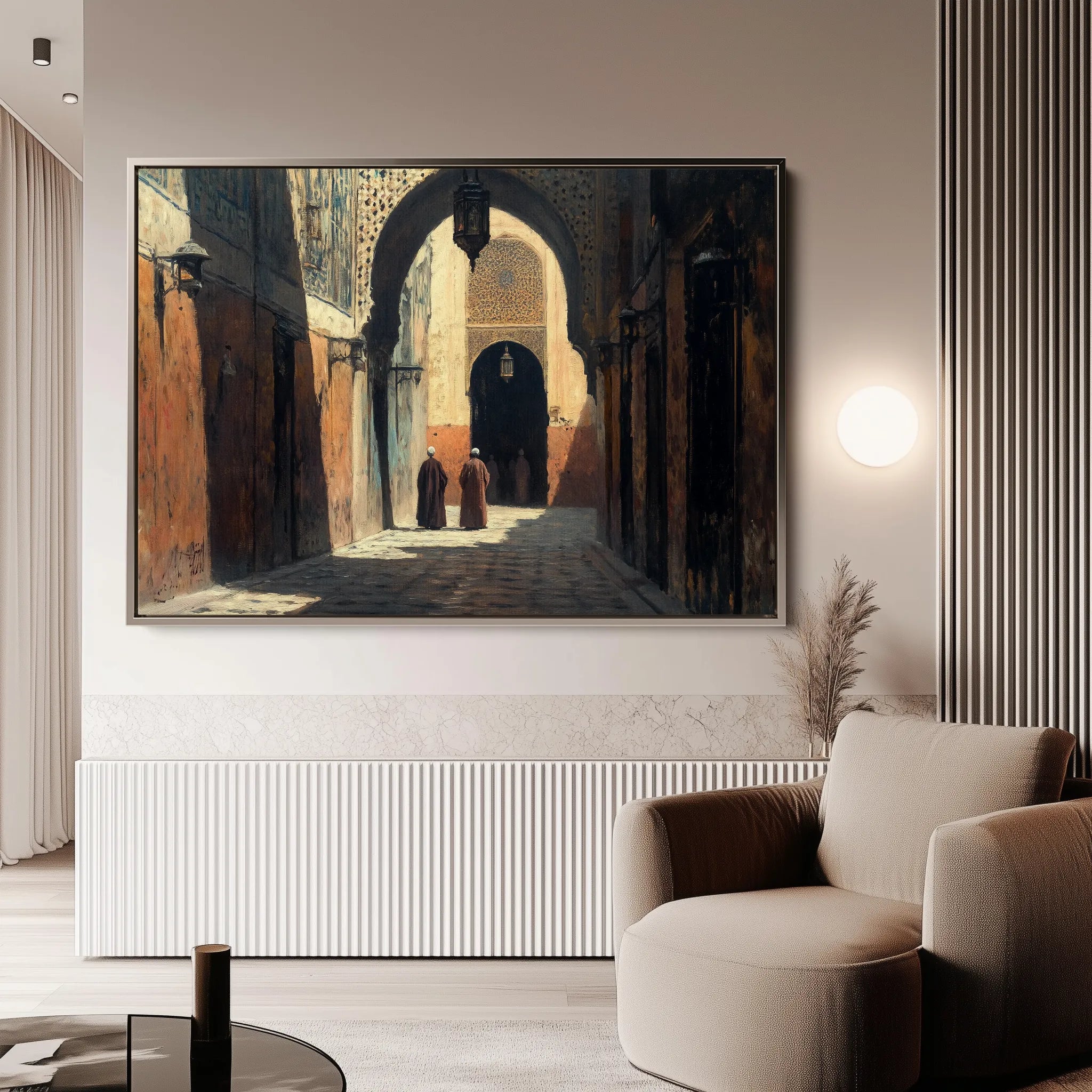 Orientalist Canvas Wall Art WAD033-OR 90 x 60 cm / Stretched on hidden frame