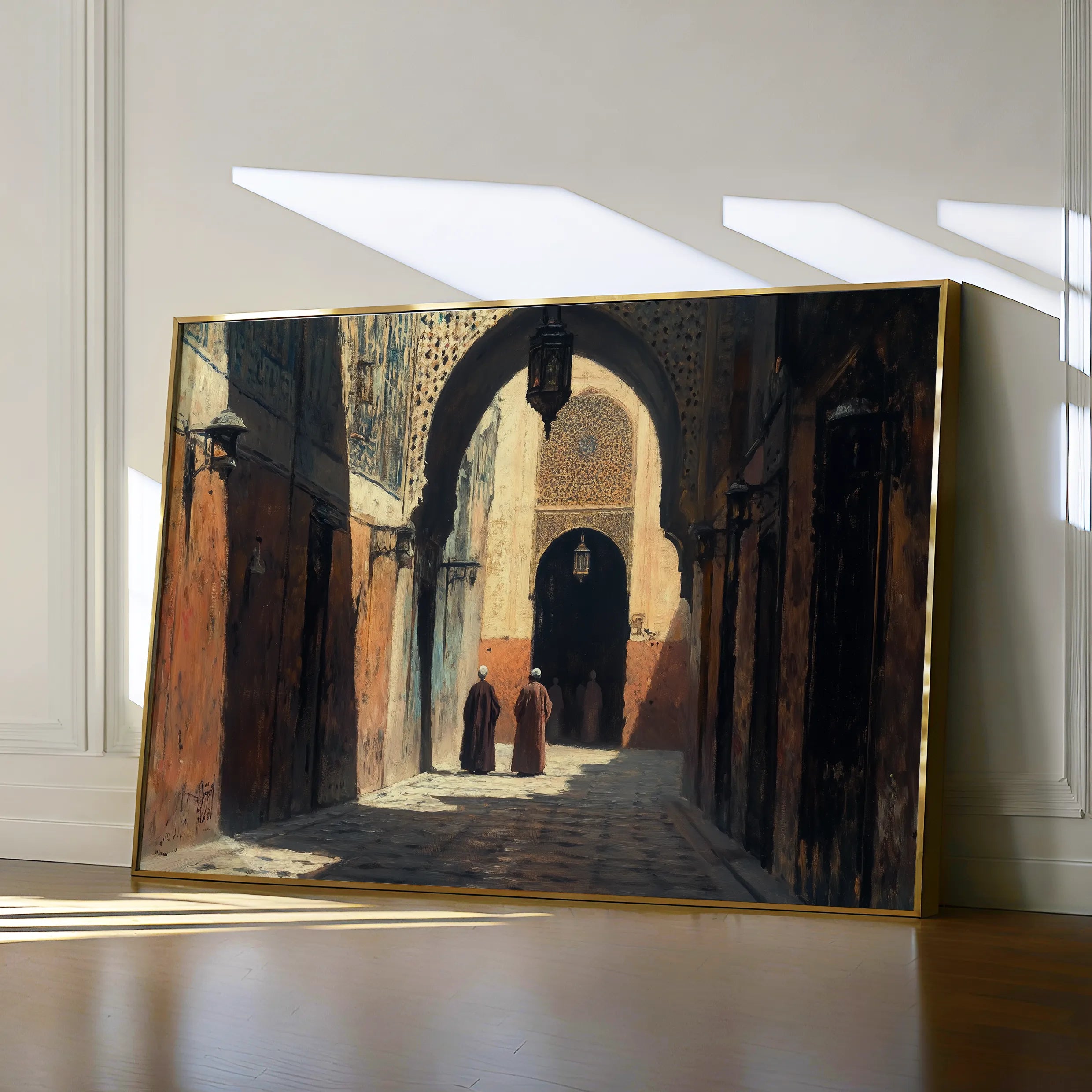 Orientalist Canvas Wall Art WAD033-OR 90 x 60 cm / Stretched on hidden frame