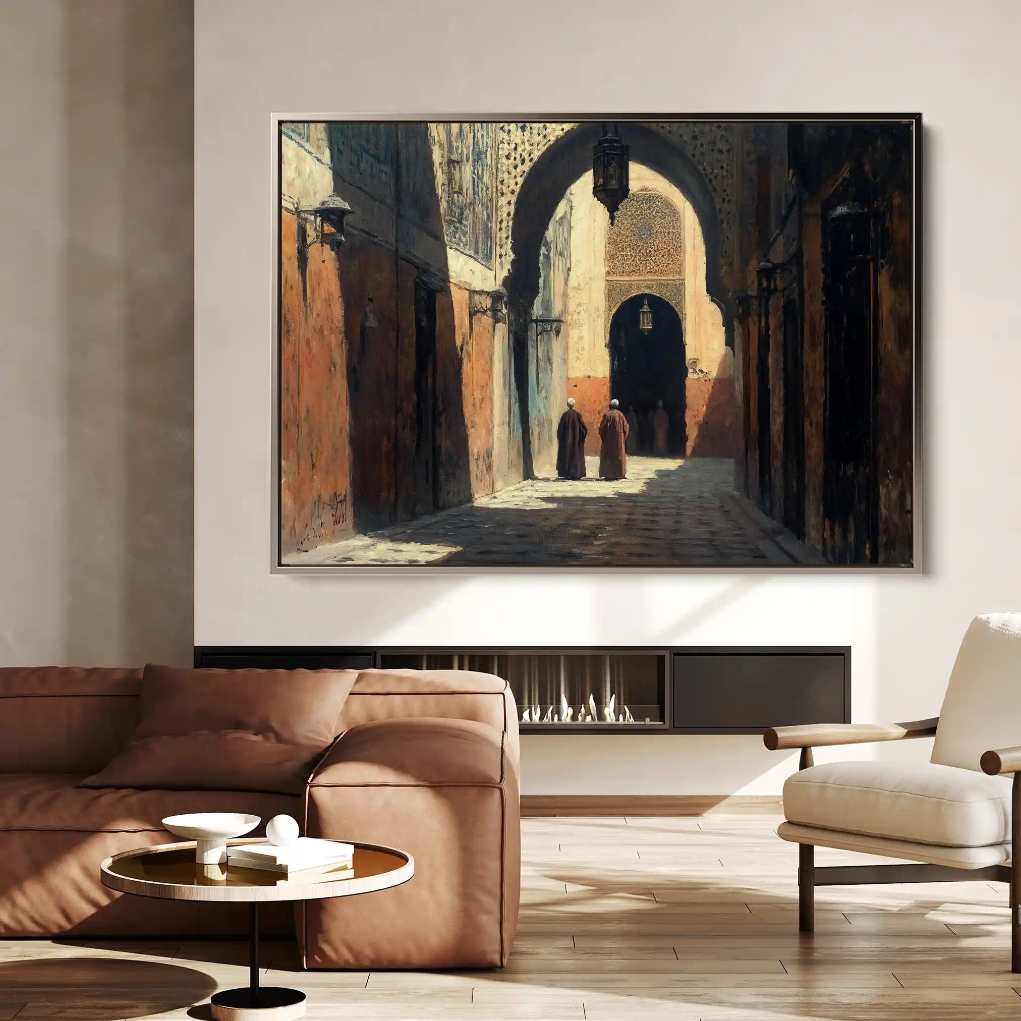 Orientalist 033 Canvas Art 90 x 60 cm / Stretched on hidden frame