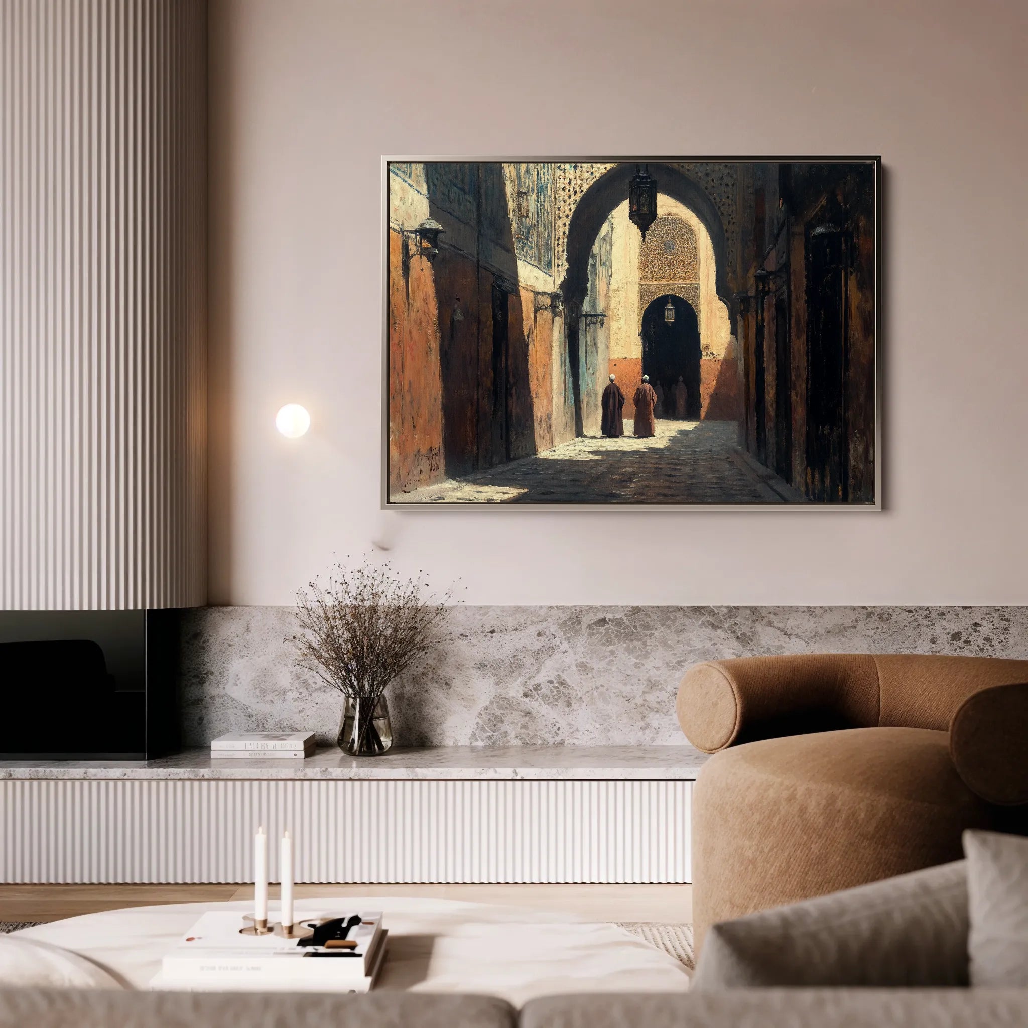 Orientalist Canvas Wall Art WAD033-OR 90 x 60 cm / Stretched on hidden frame