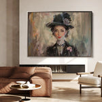 Portrait 033 Canvas Art 90 x 60 cm / Stretched on hidden frame