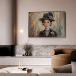 Portrait 033 Canvas Art 90 x 60 cm / Stretched on hidden frame