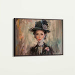 Portrait 033 Canvas Art 90 x 60 cm / Stretched on hidden frame