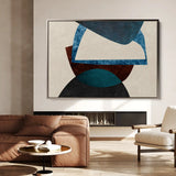 Abstract 034 Canvas Art 60 x 40 cm / Stretched on hidden frame