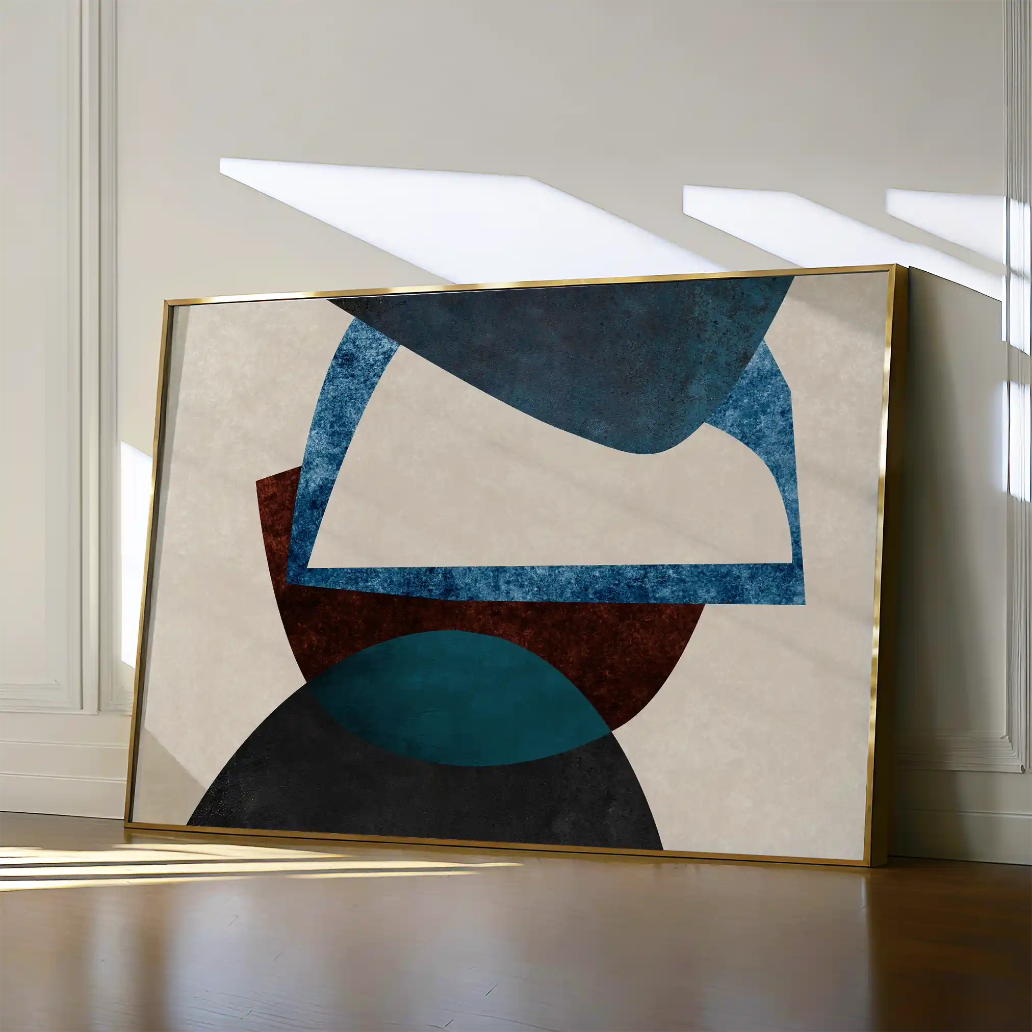 Abstract Canvas Wall Art WAD034-A 90 x 60 cm / Stretched on hidden frame