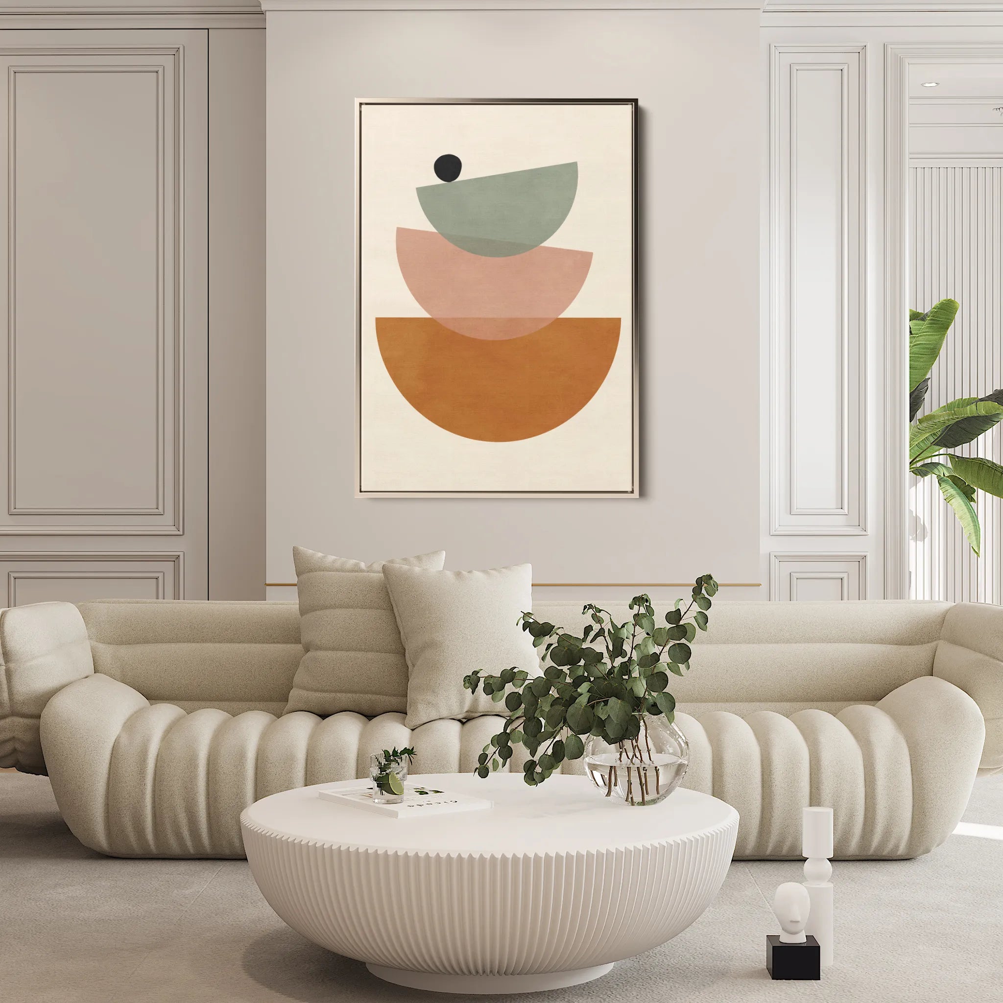 Boho Canvas Wall Art WAD034-BH 90 x 60 cm / Stretched on hidden frame