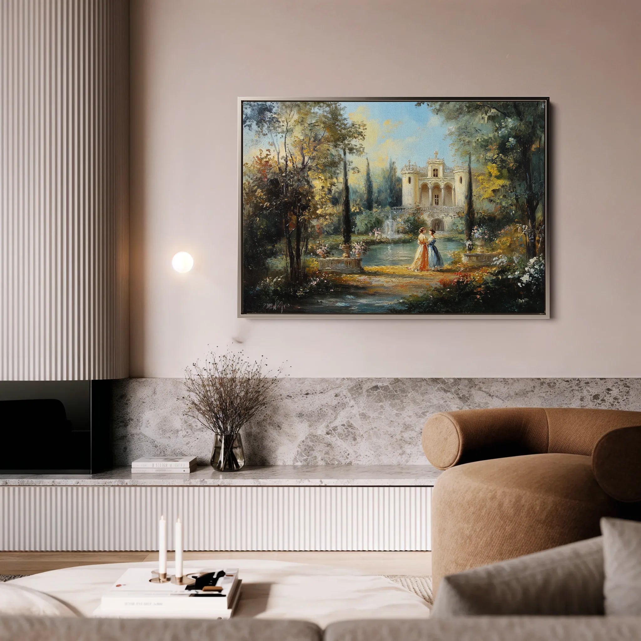 Classic Canvas Wall Art WAD034-CL 90 x 60 cm / Stretched on hidden frame