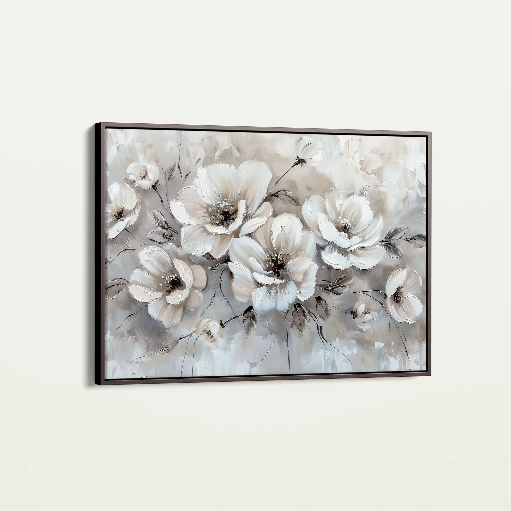 Floral Canvas Wall Art WAD034-F 90 x 60 cm / Stretched on hidden frame