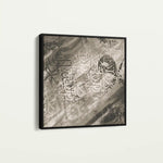 Islamic 035 Canvas Art 60 x 60 cm / Stretched on hidden frame