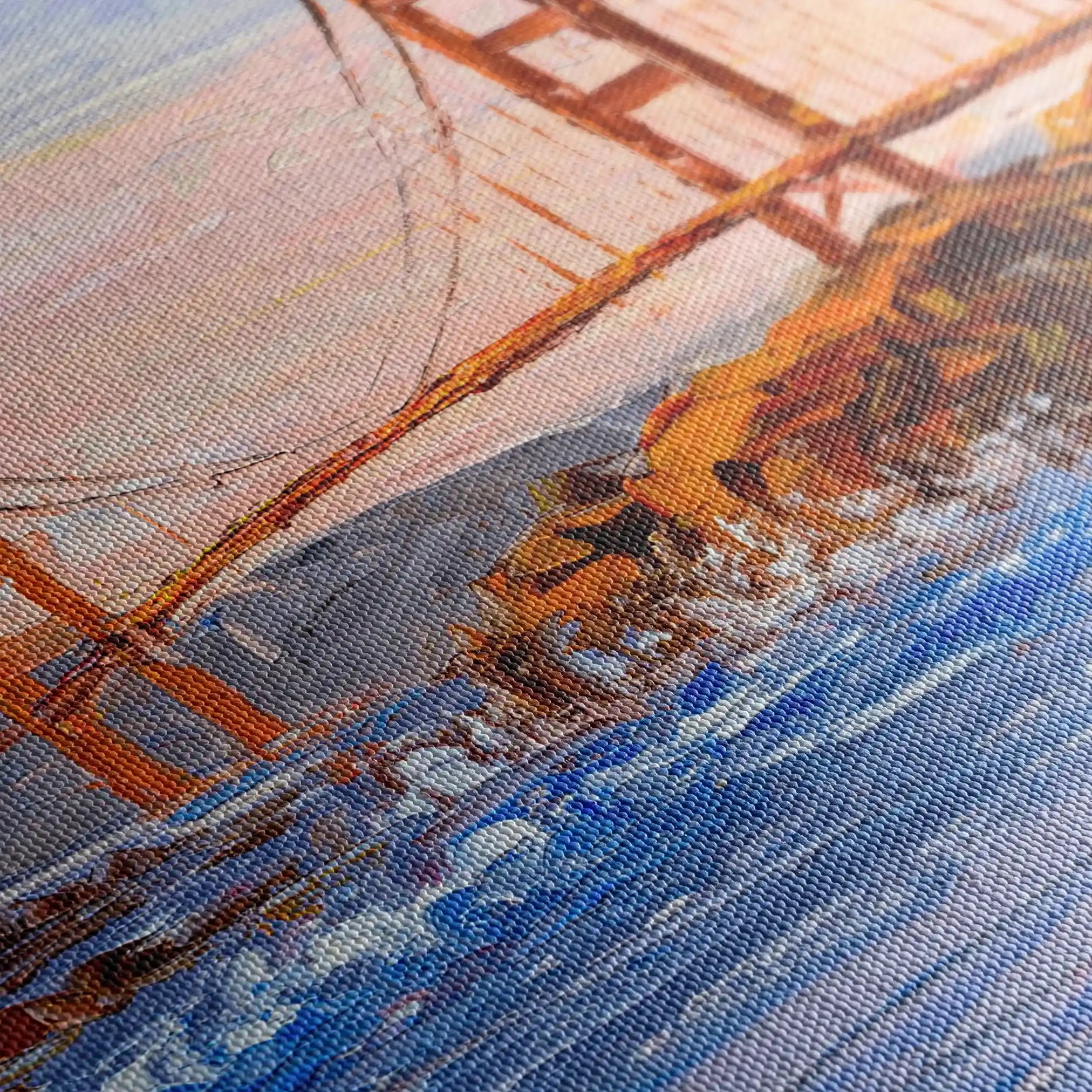 Landscape 035 Canvas Art 90 x 60 cm / Stretched on hidden frame