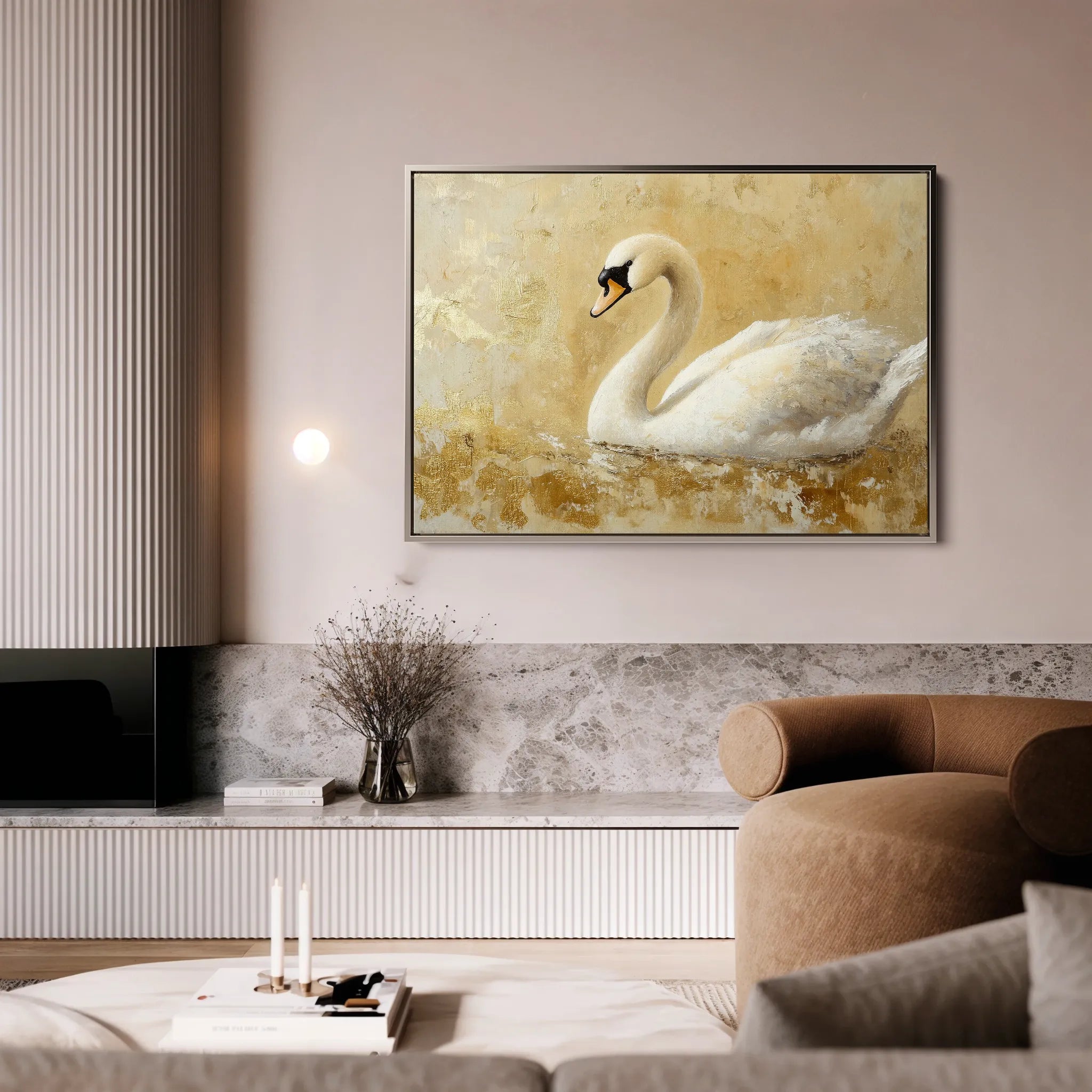 Animals Canvas Wall Art WAD036-AN 90 x 60 cm / Stretched on hidden frame