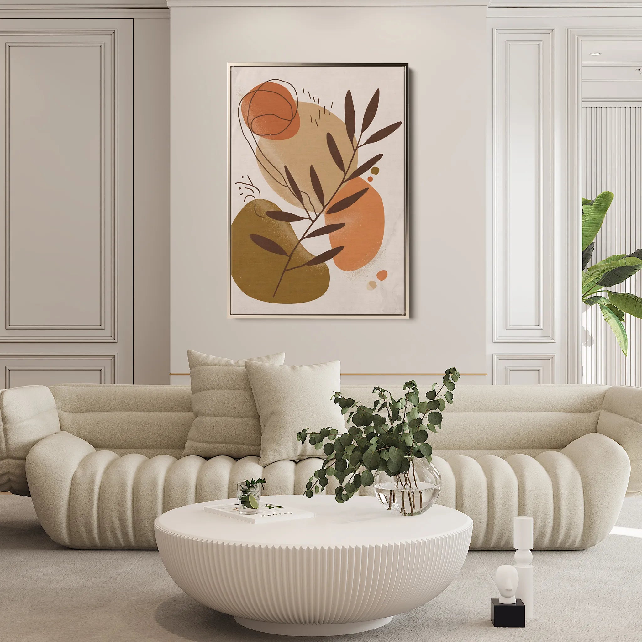 Boho Canvas Wall Art WAD036-BH 90 x 60 cm / Stretched on hidden frame