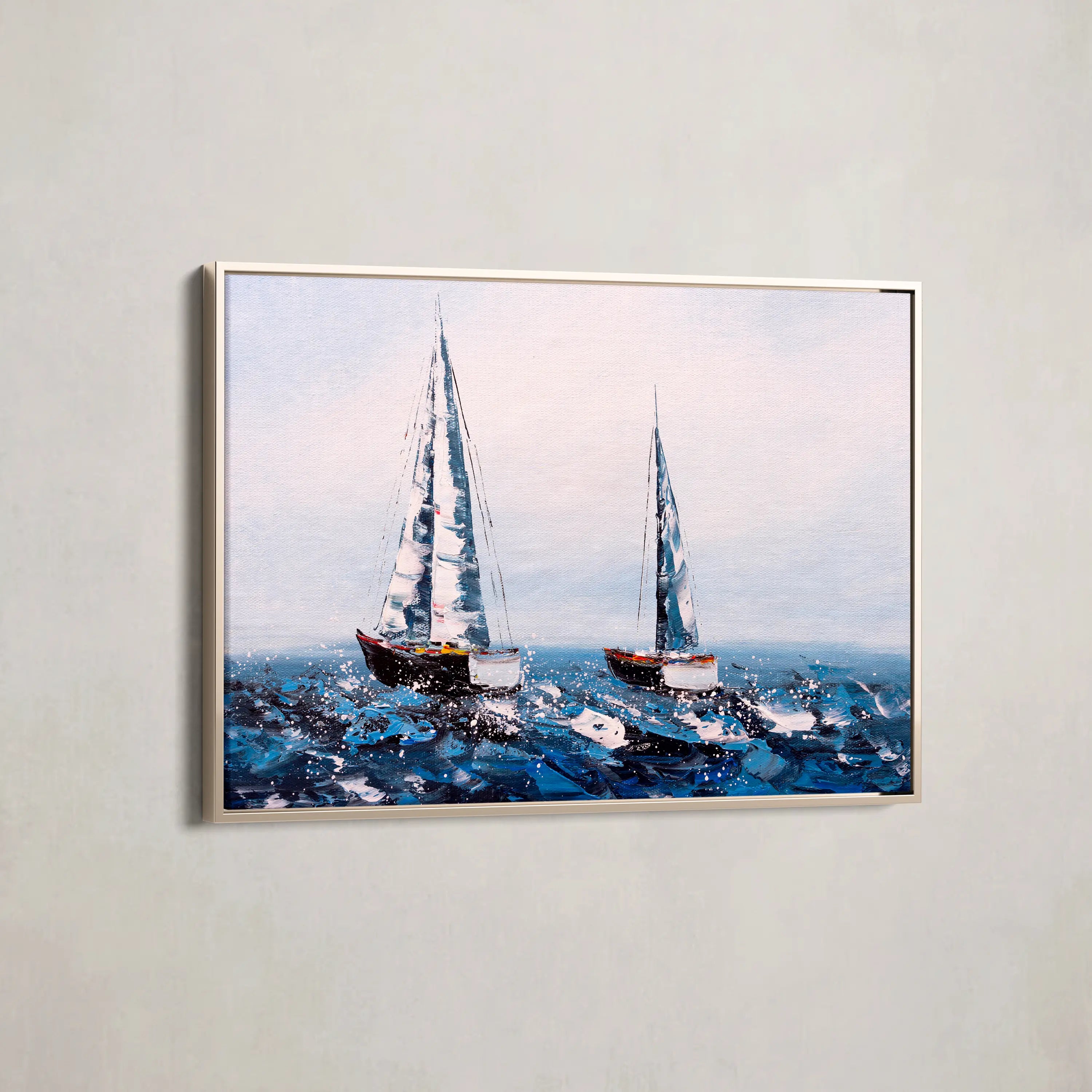 Landscape Canvas Wall Art WAD036-L 90 x 60 cm / Stretched on hidden frame