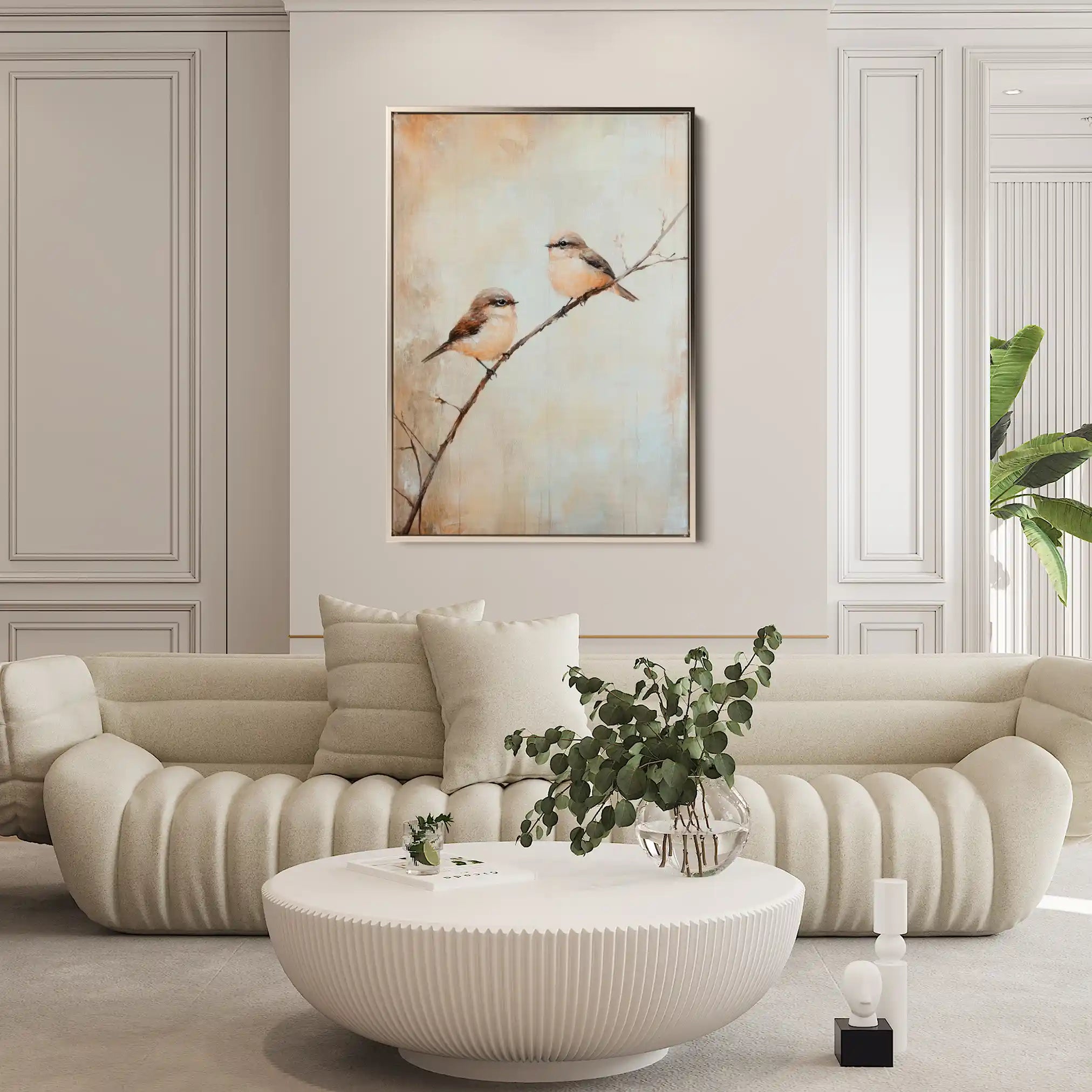 Animals 037 Canvas Art 90 x 60 cm / Stretched on hidden frame