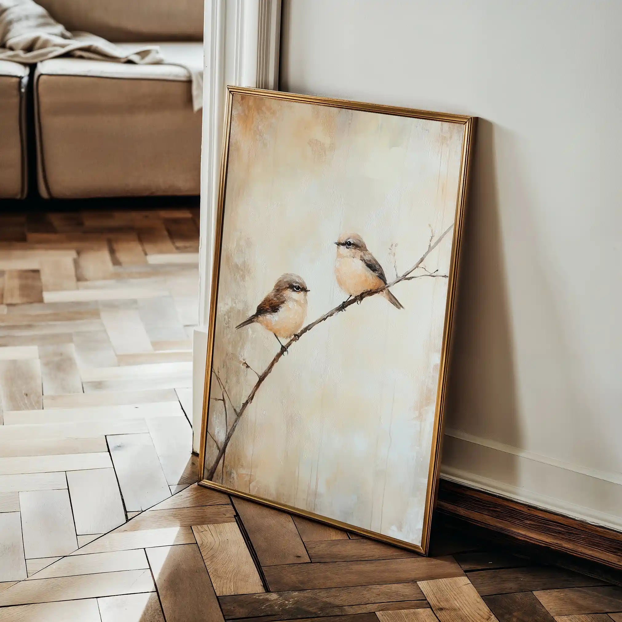 Animals 037 Canvas Art 90 x 60 cm / Stretched on hidden frame