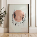 Boho 037 Canvas Art 90 x 60 cm / Stretched on hidden frame
