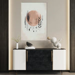Boho 037 Canvas Art 90 x 60 cm / Stretched on hidden frame