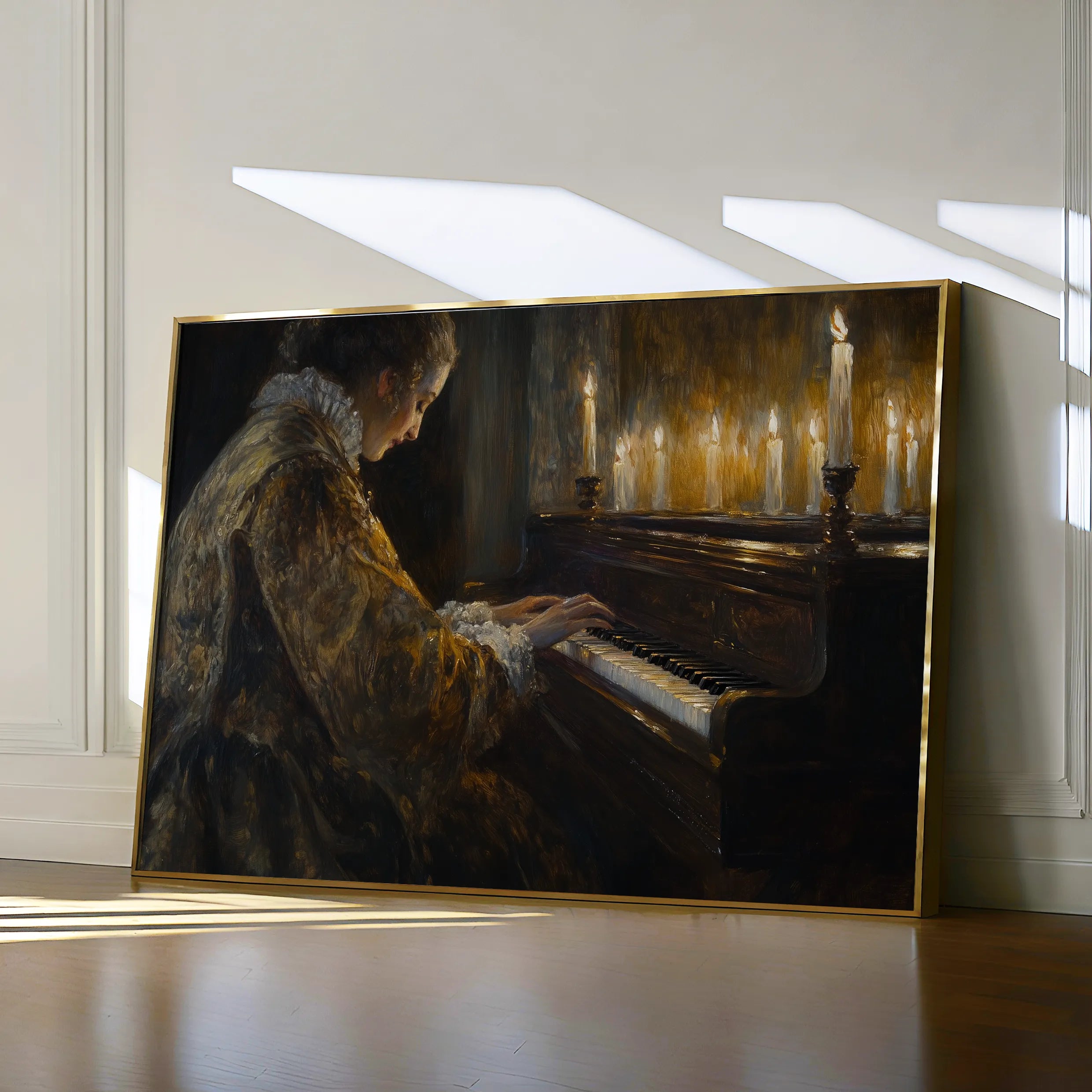 Classic Canvas Wall Art WAD037-CL 90 x 60 cm / Stretched on hidden frame