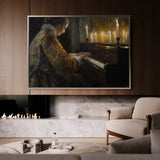 Classic 037 Canvas Art 90 x 60 cm / Stretched on hidden frame