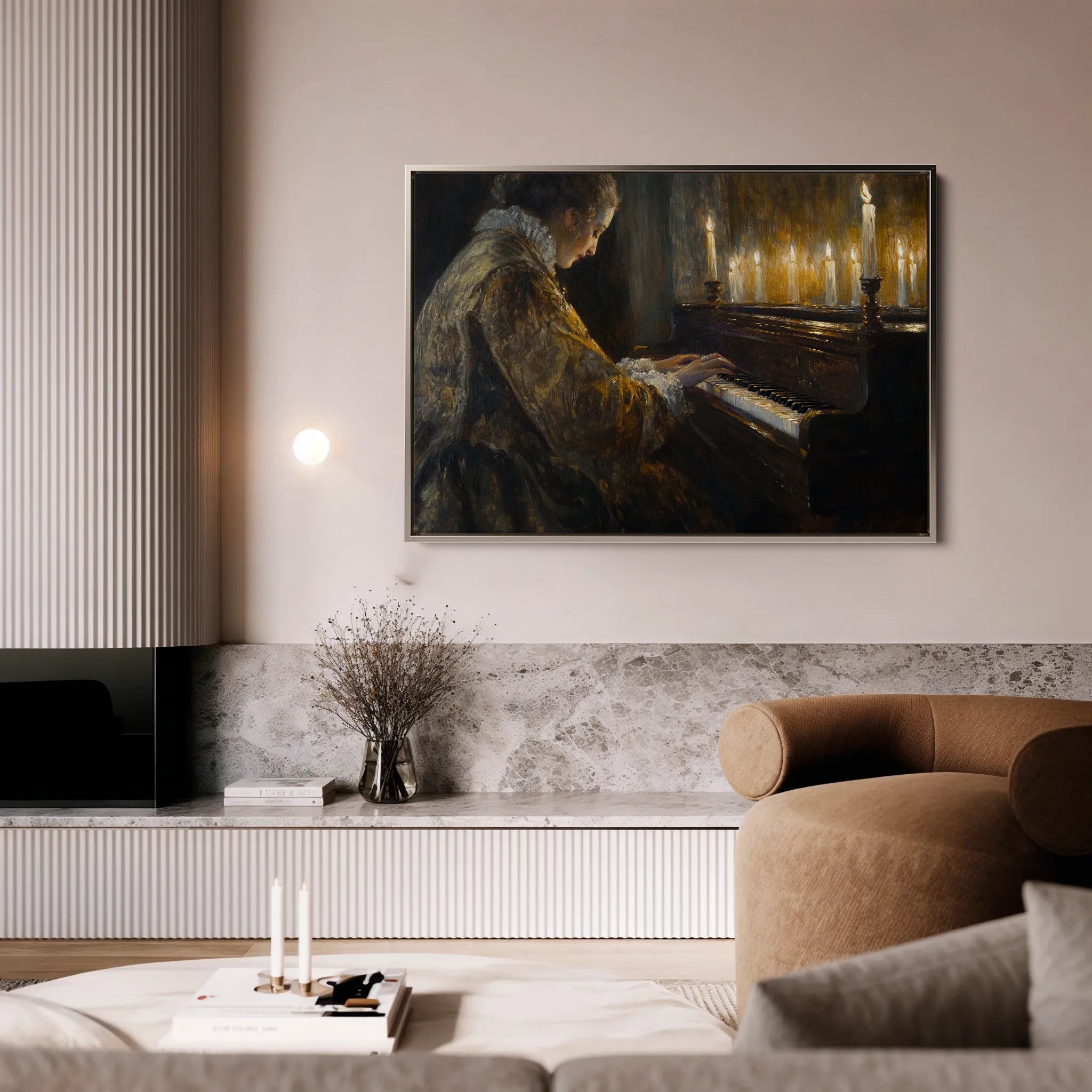 Classic Canvas Wall Art WAD037-CL 90 x 60 cm / Stretched on hidden frame
