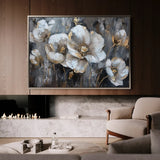 Floral Canvas Wall Art WAD037-F 90 x 60 cm / Stretched on hidden frame