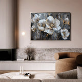 Floral Canvas Wall Art WAD037-F 90 x 60 cm / Stretched on hidden frame
