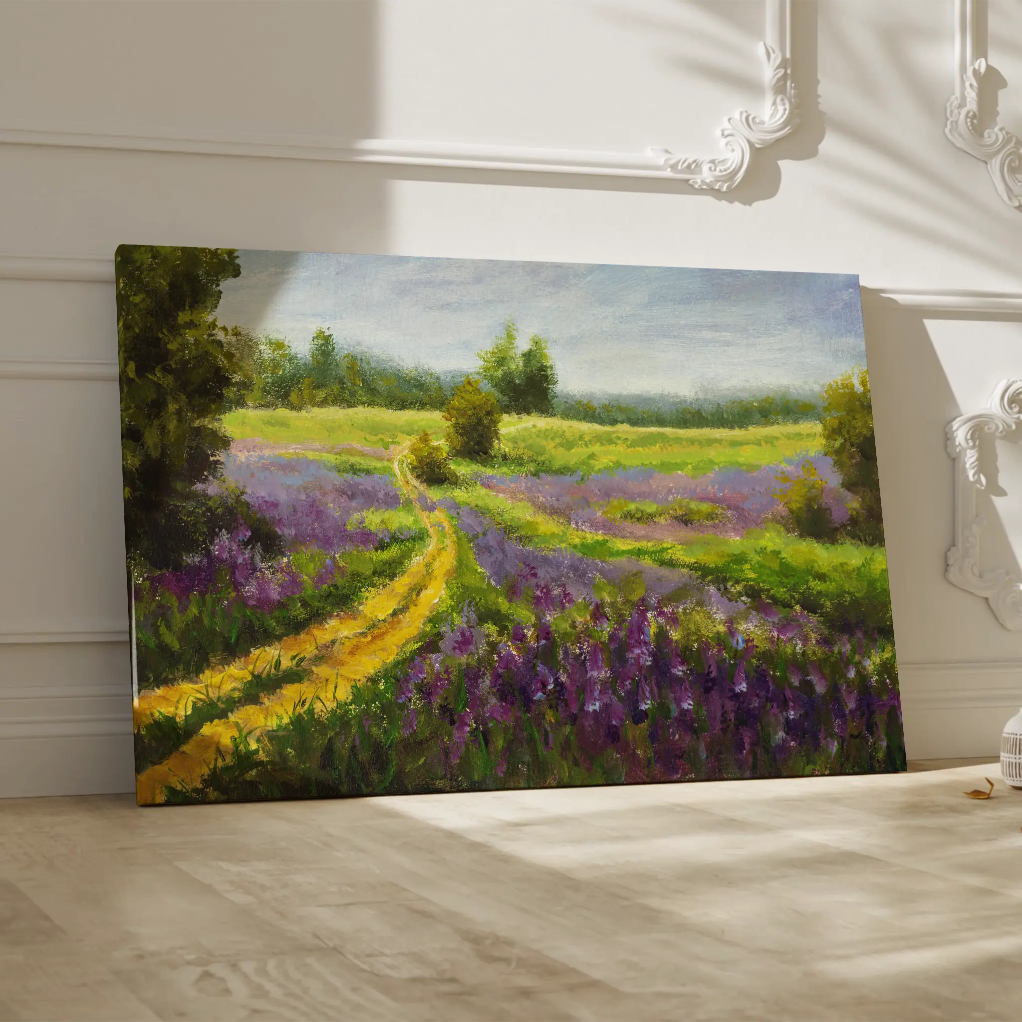 Landscape Canvas Wall Art WAD037-L 90 x 60 cm / Stretched on hidden frame