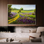 Landscape 037 Canvas Art 90 x 60 cm / Stretched on hidden frame