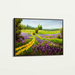 Landscape 037 Canvas Art 90 x 60 cm / Stretched on hidden frame