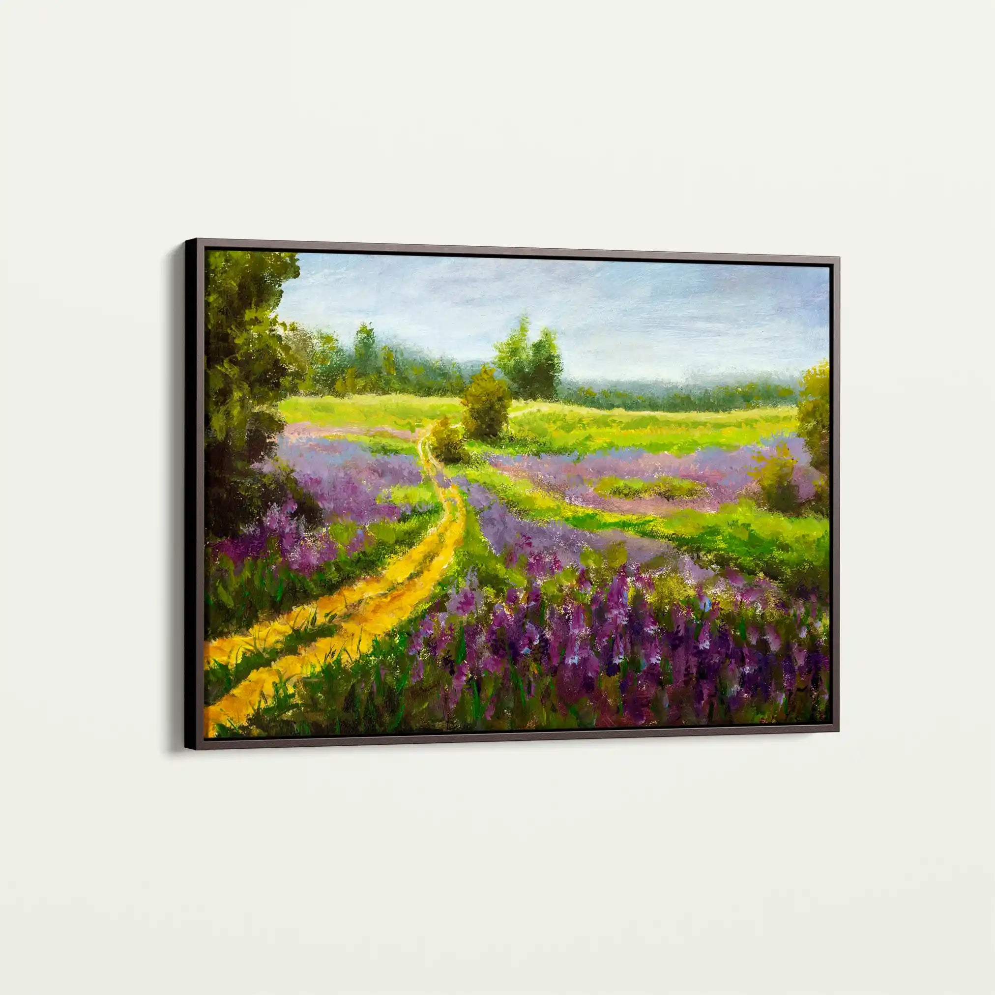 Landscape 037 Canvas Art 90 x 60 cm / Stretched on hidden frame