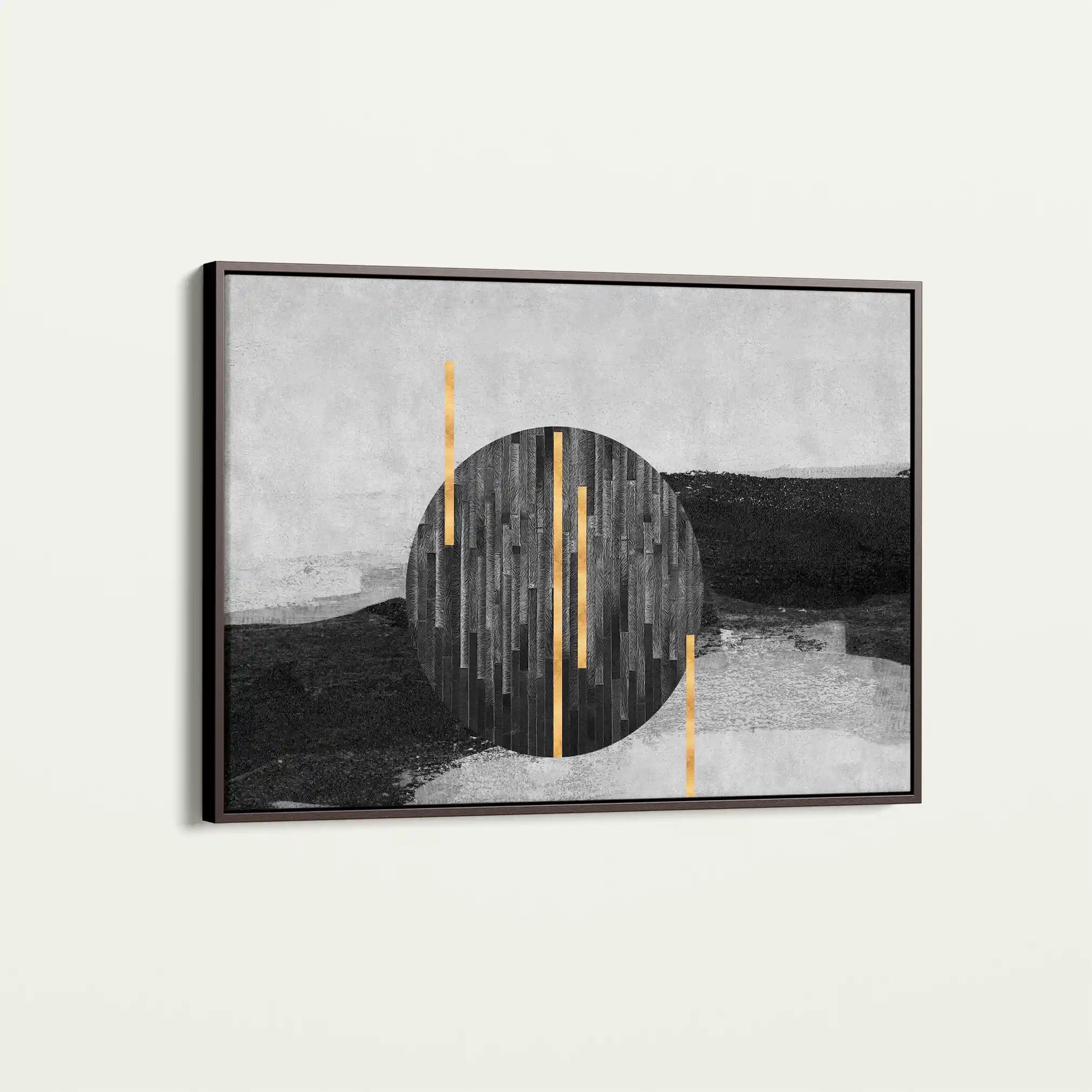Abstract Canvas Wall Art WAD038-A 90 x 60 cm / Stretched on hidden frame