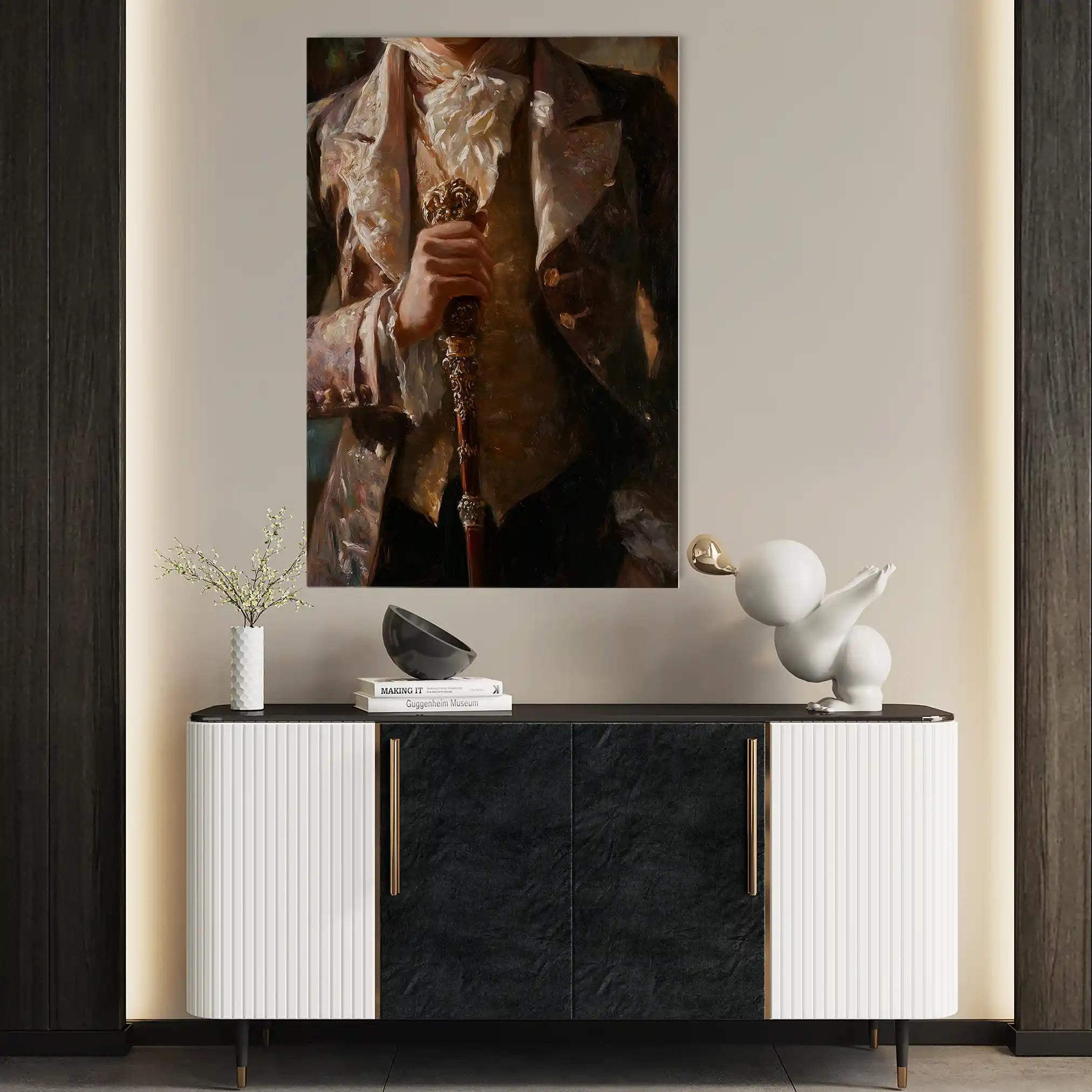 Classic 038 Canvas Art 90 x 60 cm / Stretched on hidden frame
