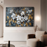 Floral Canvas Wall Art WAD038-F 90 x 60 cm / Stretched on hidden frame