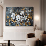 Floral Canvas Wall Art WAD038-F 90 x 60 cm / Stretched on hidden frame
