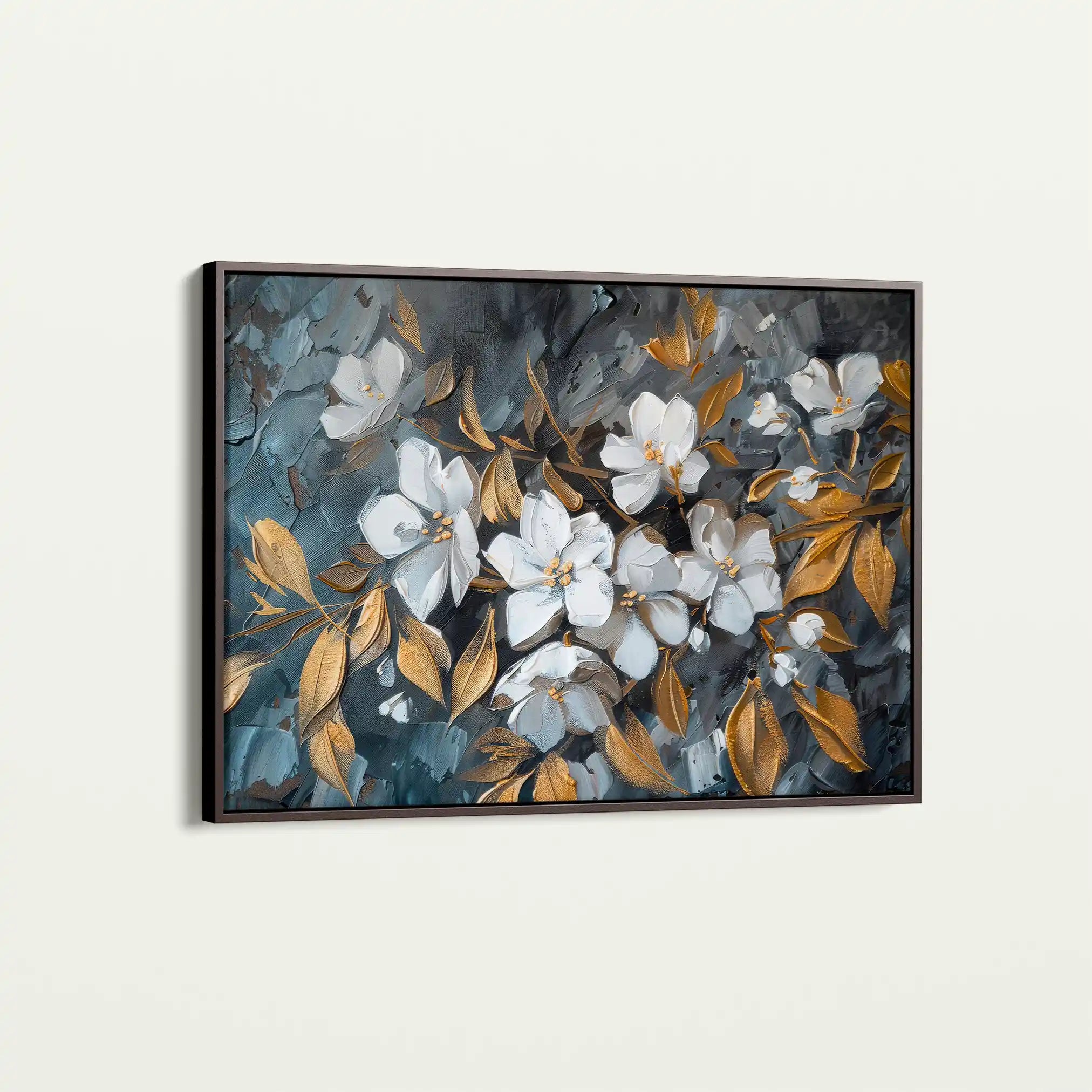 Floral Canvas Wall Art WAD038-F 90 x 60 cm / Stretched on hidden frame