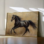Horses 038 Canvas Art 90 x 60 cm / Stretched on hidden frame