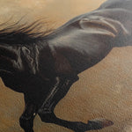 Horses 038 Canvas Art 90 x 60 cm / Stretched on hidden frame