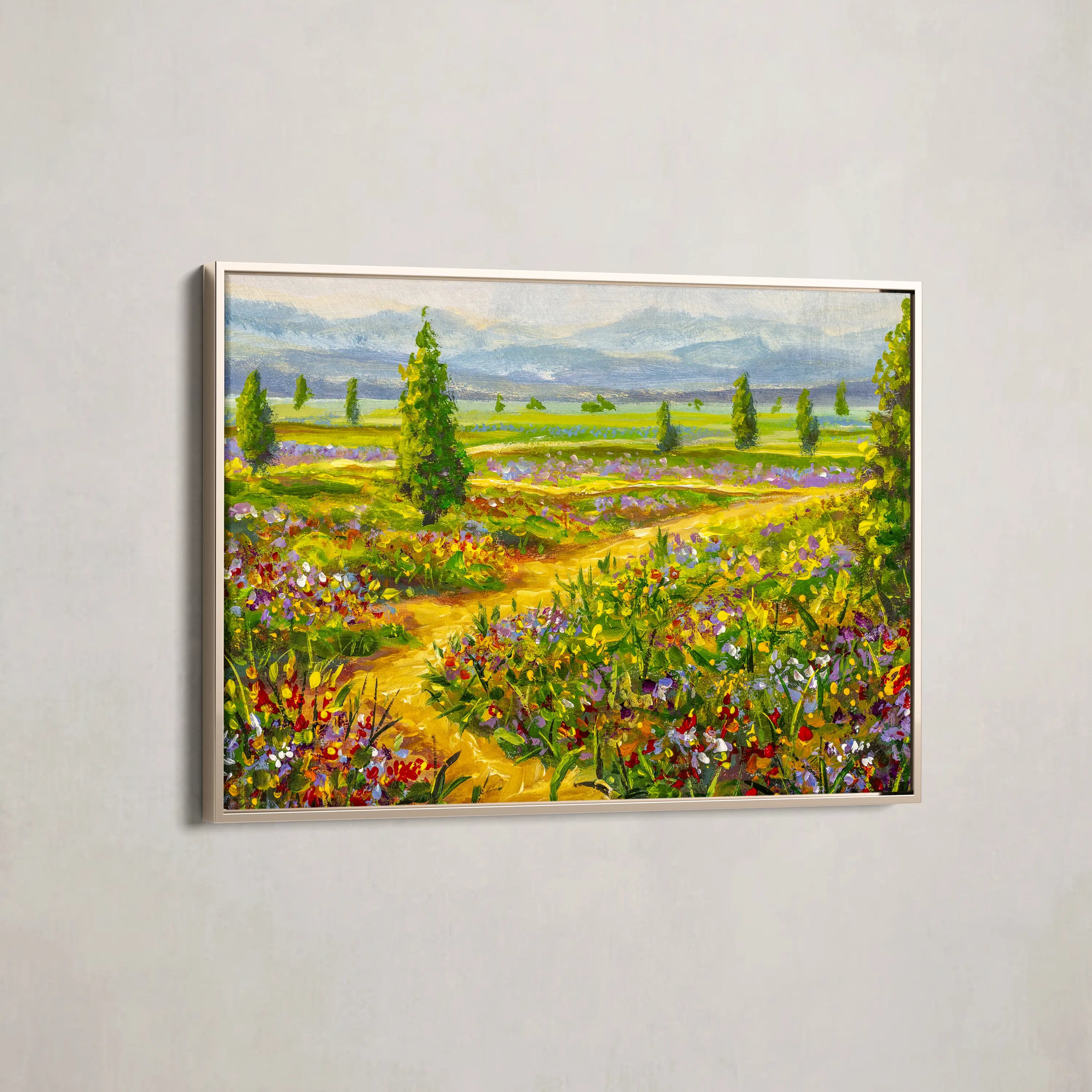 Landscape Canvas Wall Art WAD038-L 90 x 60 cm / Stretched on hidden frame