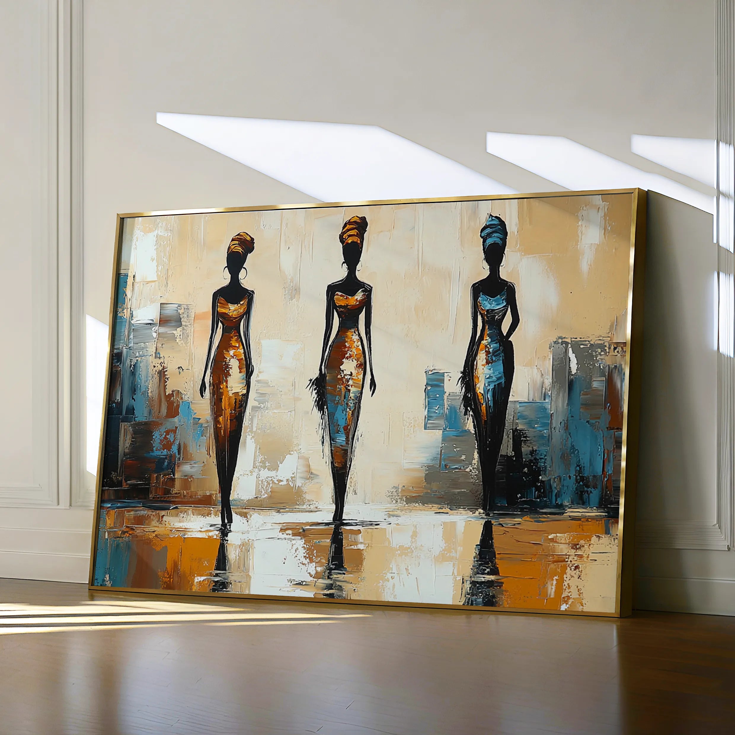 Portrait Canvas Wall Art WAD038-P 90 x 60 cm / Stretched on hidden frame