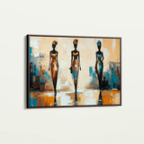 Portrait 038 Canvas Art 90 x 60 cm / Stretched on hidden frame