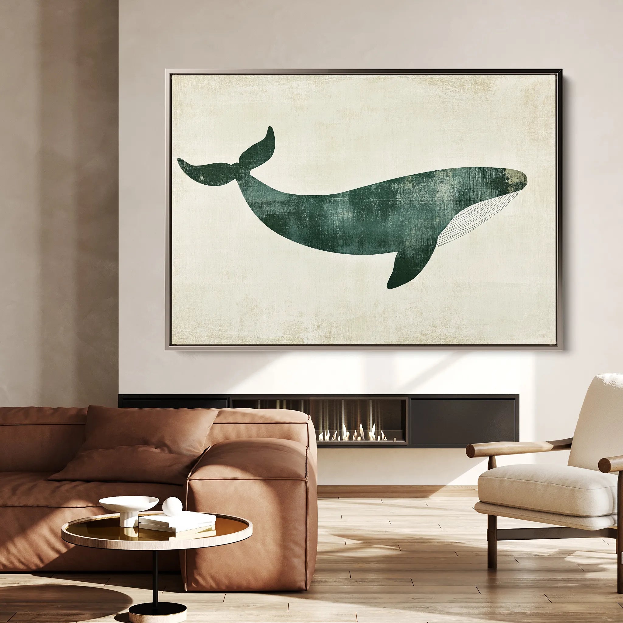 Animals Canvas Wall Art WAD039-AN 90 x 60 cm / Stretched on hidden frame