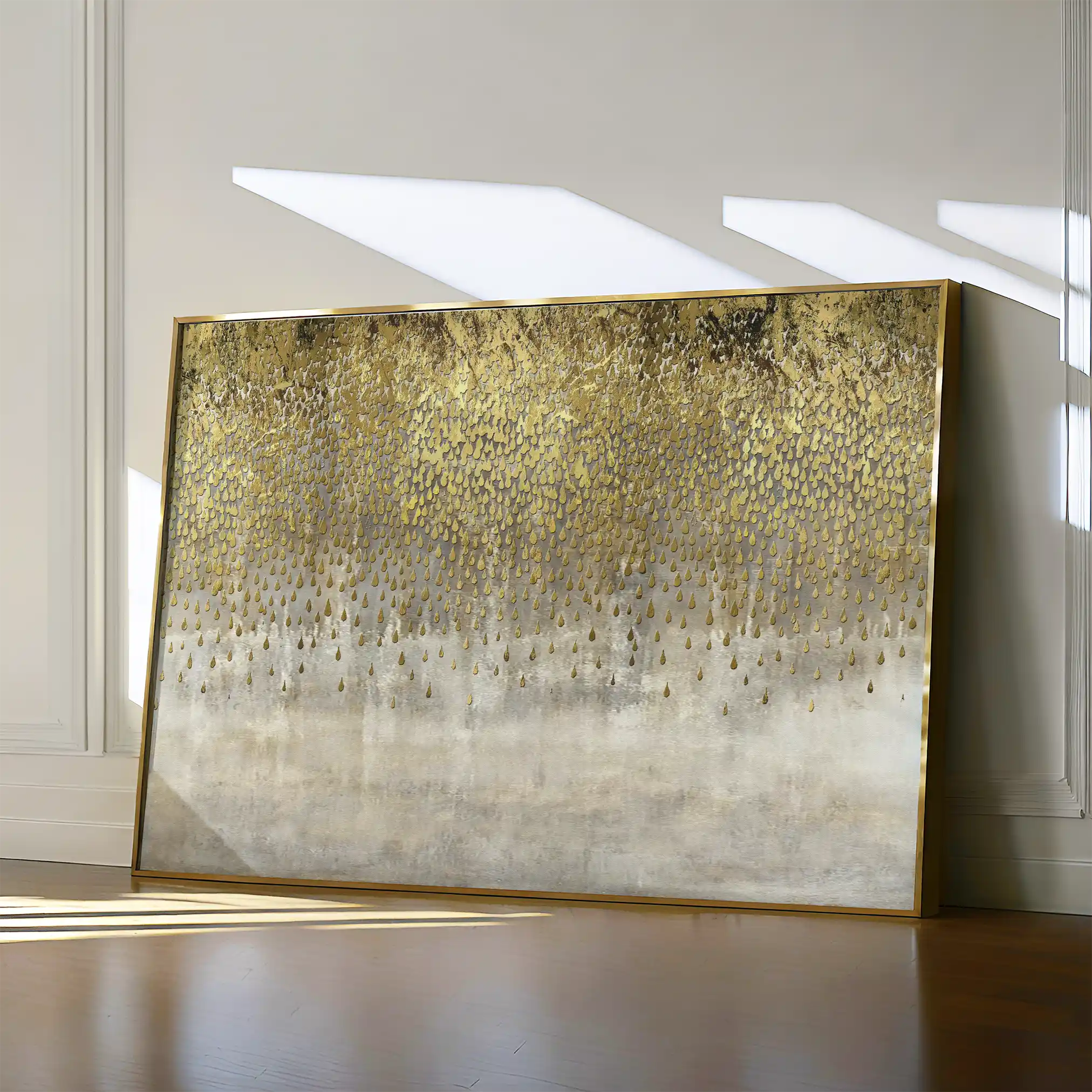 Abstract Canvas Wall Art WAD039-A 90 x 60 cm / Stretched on hidden frame