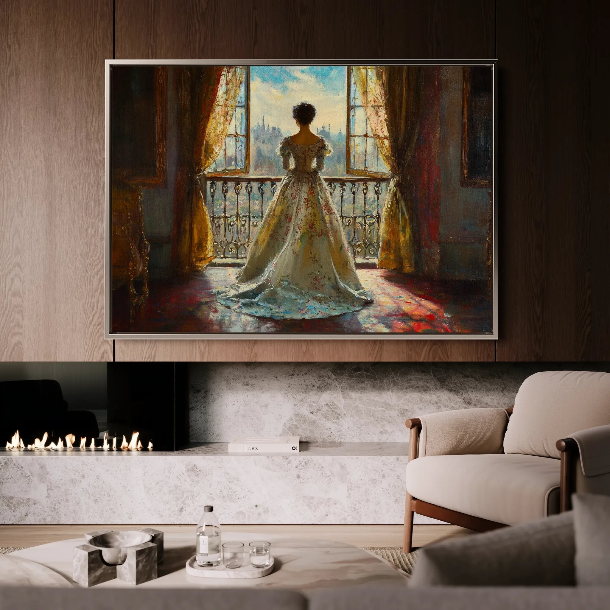 Classic Canvas Wall Art WAD039-CL 90 x 60 cm / Stretched on hidden frame