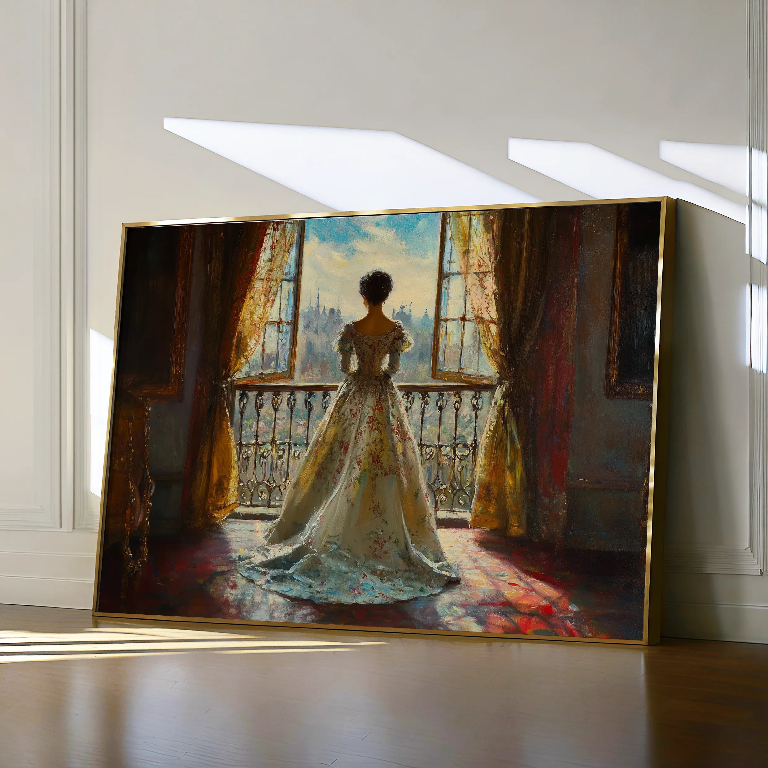 Classic Canvas Wall Art WAD039-CL 90 x 60 cm / Stretched on hidden frame