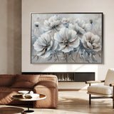 Floral Canvas Wall Art WAD039-F 90 x 60 cm / Stretched on hidden frame