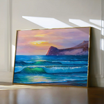 Landscape 039 Canvas Art 90 x 60 cm / Stretched on hidden frame